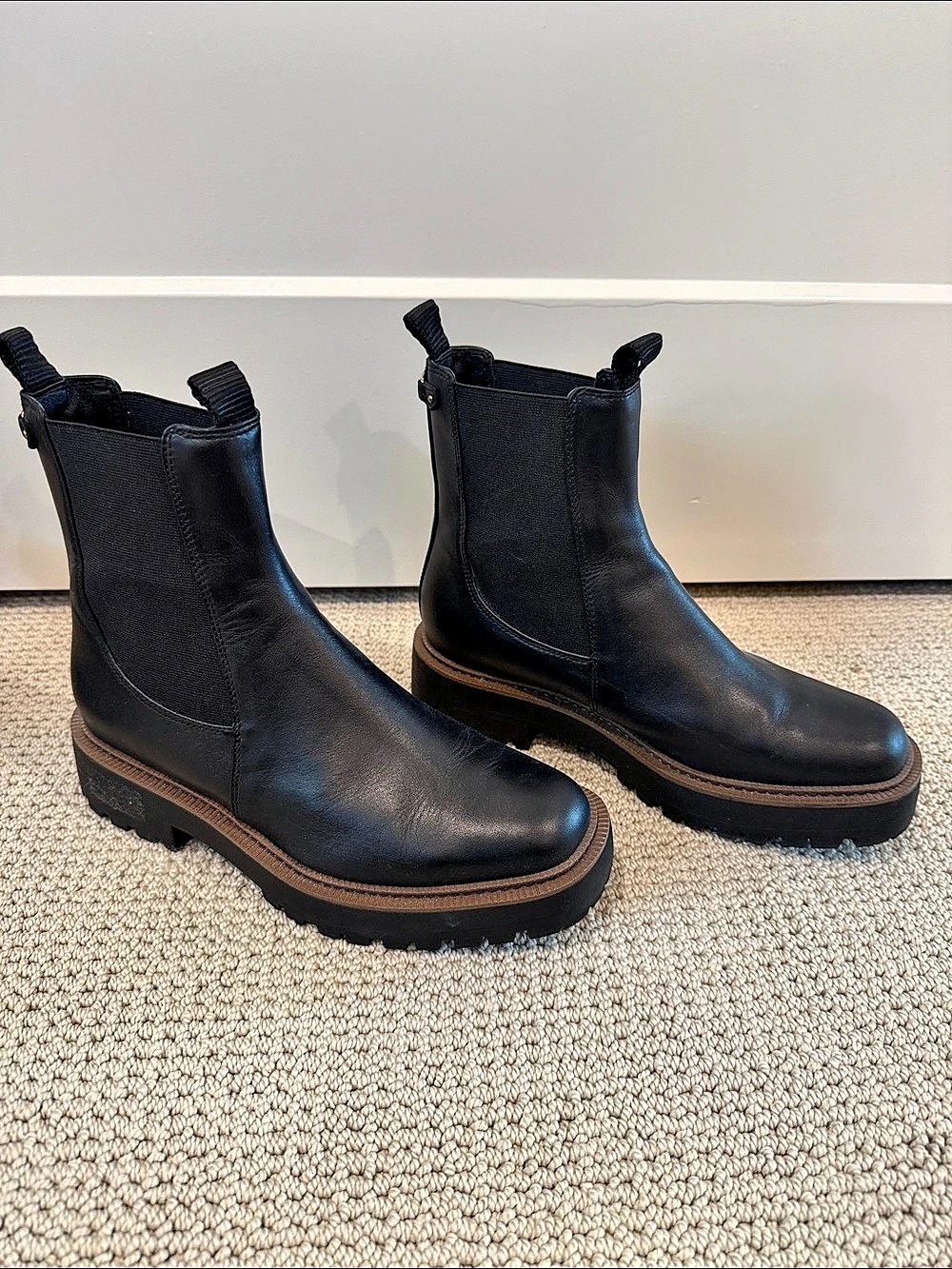 Sam Edelman Laguna Waterproof Chelsea Boot Black